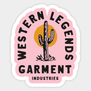 Western Legends Sticker